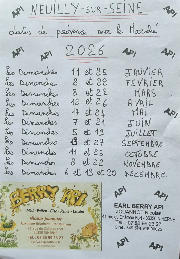 berry api marchés neuilly sur seine