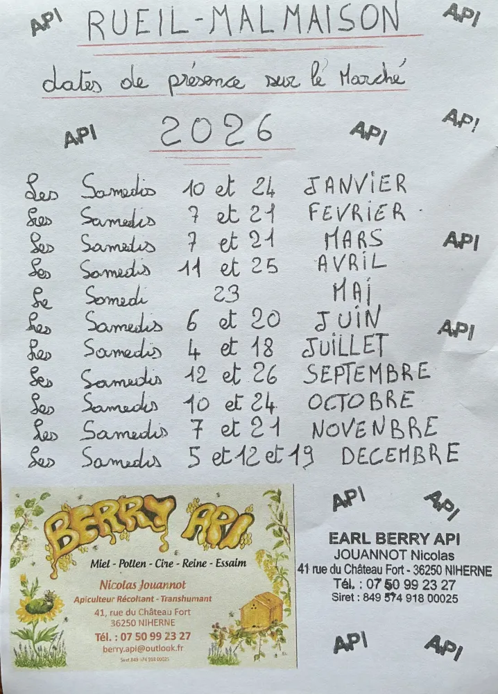 berry api marchés rueil malmaison